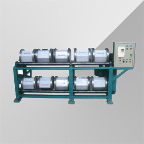 水平多筒回轉滾筒式研磨機